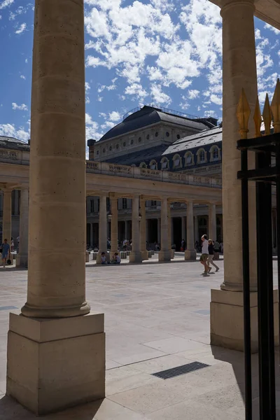 Париж Франция Июля 2023 Года Palais Royal Бывший Французский Королевский — стоковое фото