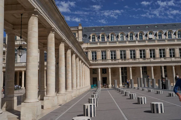 Paris Frankreich Juli 2023 Der Palais Royal Ist Ein Ehemaliger — Stockfoto