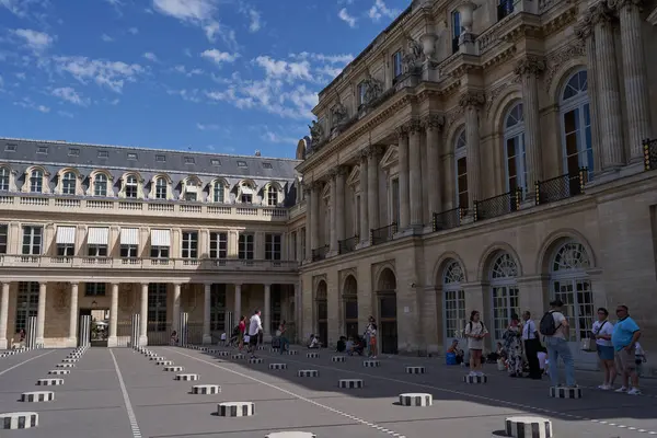 Paris France July 2023 Palais Royal Former French Royal Palace — Stock Photo, Image
