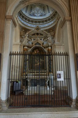 Mantua, Italy - June 19, 2024 - Interior of Cathedral of Saint Peter the Apostle in Mantua                                clipart