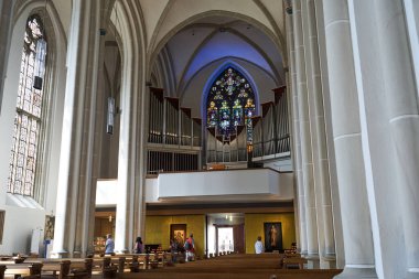 Bremen, Germany - September 1, 2024 - St. John's Church  in the quarter Schnoor on a sunny summer day                                clipart