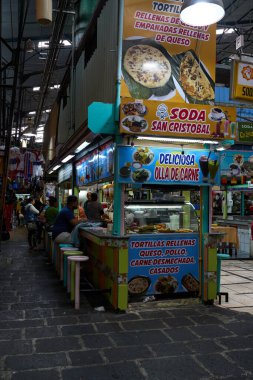 San Jose, Costa Rica - November 15, 2024 - the Central Market interior in downtown San Jose                                clipart