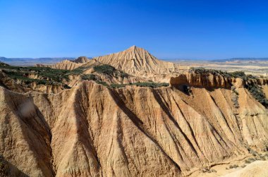 Las Bardenas Reales, Doğal Rezerv ve Biyosfer Rezervi, Navarra, İspanya