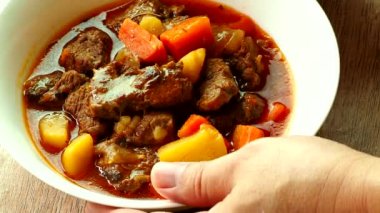 Kasede sığır güveci, Tayland 'ın Chaingmai bölgesinde..