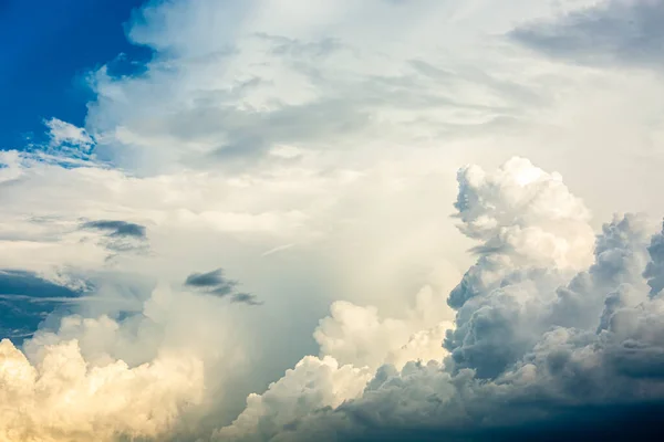 stock image Beautiful clouds in the sky, countryside Chiangmai province  Thailand.