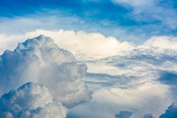Prachtige Wolken Lucht Platteland Chiangmai Provincie Thailand — Stockfoto