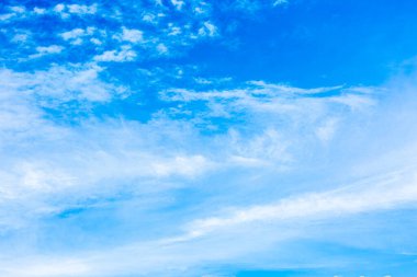 Gökyüzünde güzel bulutlar, Tayland 'ın Chiangmai bölgesi..