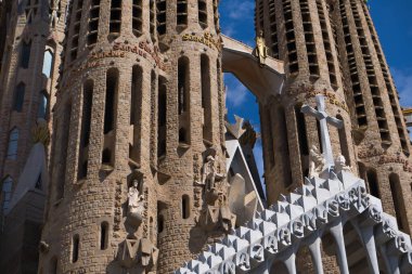 Barcelona 'daki Sagrada Aile Binası.