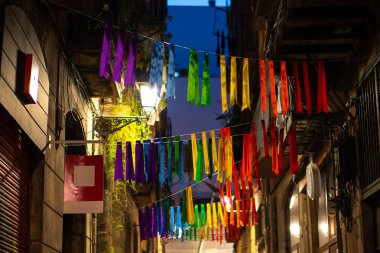 Yaz Barselona Şehir Manzarası