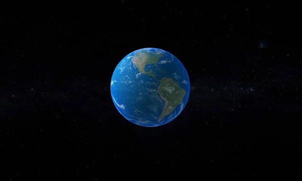 stock image 3d earth planet from space elements