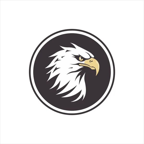 Sokół Orzeł Ptak Logo Wektor Wektor Ikona — Wektor stockowy