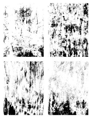 Eski Metal Kin dokusunda yıpranmış boya. Eski yüzey vektör sanatı