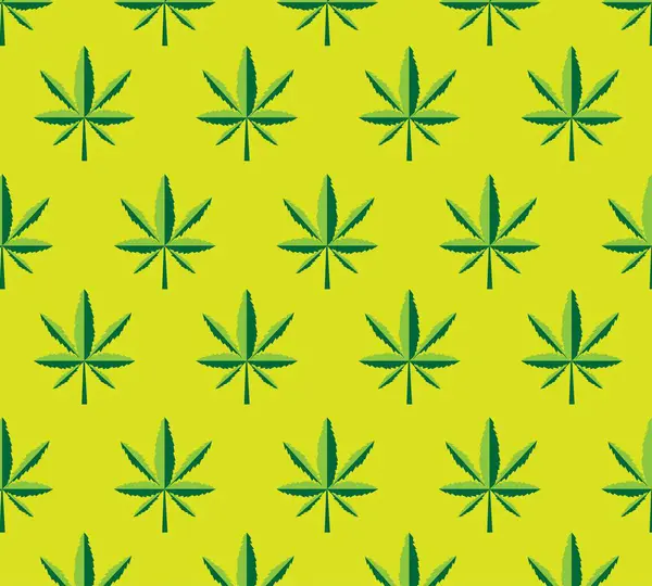 Esrar Renkli Arkaplan Düz Stili Bırakıyor. Bitkiler ve çiçekler konsept vektör sanatı