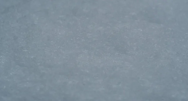 Texture of white snow crystals