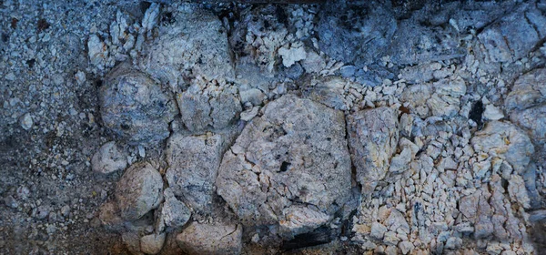 Carbón Quemado Convertido Ceniza Textura Ceniza —  Fotos de Stock
