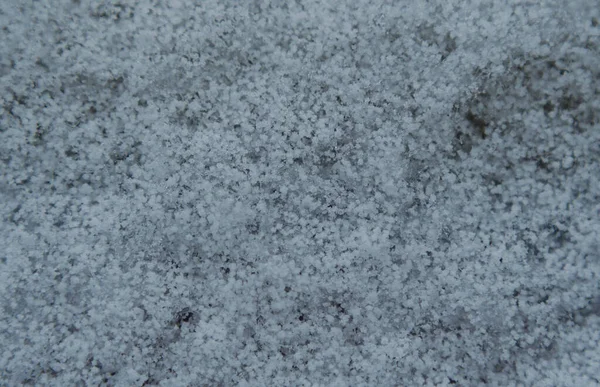 Текстура Кристаллов Белого Снега — стоковое фото