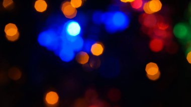                                Bokeh fotoğraf Yılbaşı ışıkları, bokeh arkaplan