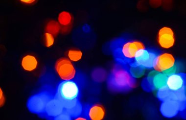                                 Bokeh fotoğraf Yılbaşı ışıkları, bokeh arkaplan