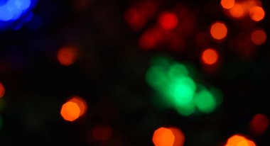                                 Bokeh fotoğraf Yılbaşı ışıkları, bokeh arkaplan