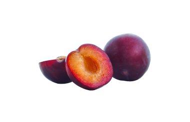 Erik beyaz arka plan üzerinde kesme