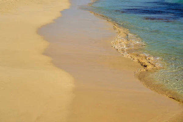 Волны Пеной Атлантическом Побережье Кабо Верде — стоковое фото