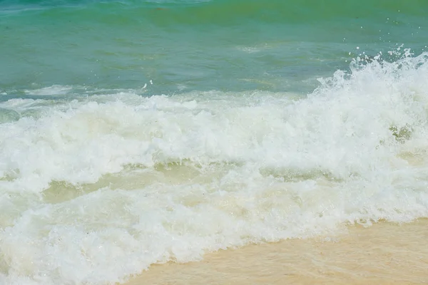Arkasında Ufuk Olan Karayip Denizinin Dalgaları — Stok fotoğraf