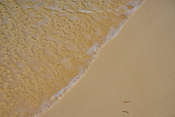 Waves Foam Caribbean Coast Mexico — Stock Photo, Image