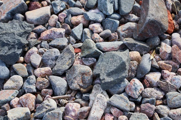 Fundo Natural Feito Pedras Coloridas — Fotografia de Stock