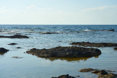 Kıbrıs 'ta Akdeniz' in taş kıyısı