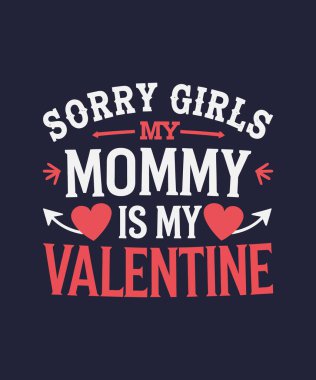 Sevgililer Günü Anne tişörtü tasarımı