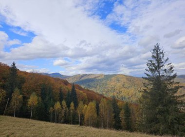 Dağların güzel manzarası