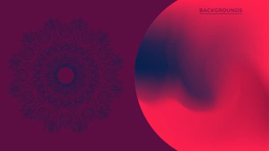 Bulanık gradyan ağ arkaplan rengi parlak.