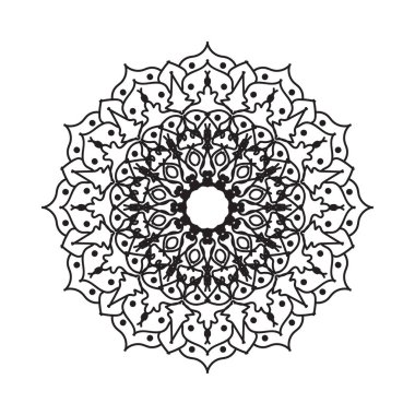 El yapımı mandala. Etnik süs dekorasyonu.