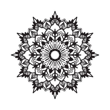 El yapımı mandala. Etnik süs dekorasyonu.