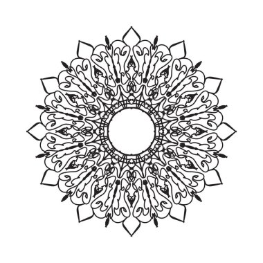 El yapımı mandala. Etnik süs dekorasyonu.