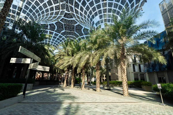 Dubai Emiratos Árabes Unidos Centro Exposiciones Dubai Varios Pabellones — Foto de Stock