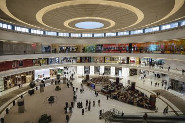 Dubai, BAE, Birleşik Arap Emirlikleri. 28 Kasım 2022 Dubai alışveriş merkezi, dünyanın en büyük alışveriş merkezi..
