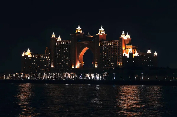 Ноября 2022 Года Дубай Объединенные Арабские Эмираты Ночной Вид Роскошный — стоковое фото
