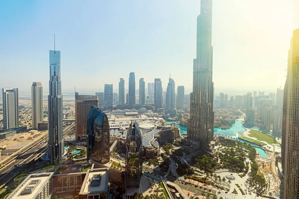 Dubai Emiratos Árabes Unidos Noviembre 2022 Burj Khalifa Los Rayos — Foto de Stock