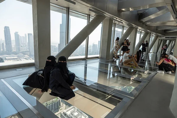 Dubai Emiratos Árabes Unidos Noviembre 2022 Vista Interior Del Rascacielos — Foto de Stock