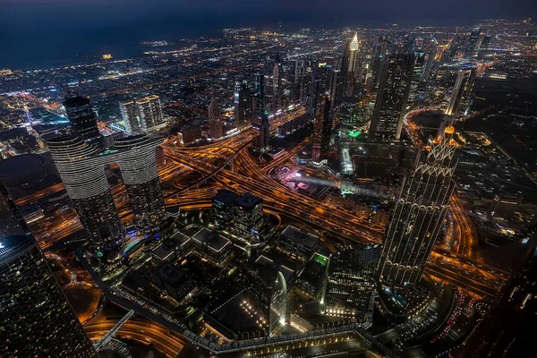 Дубай Оаэ Оаэ Ноября 2022 Года Вид Пределы Небоскреба Sky — стоковое фото