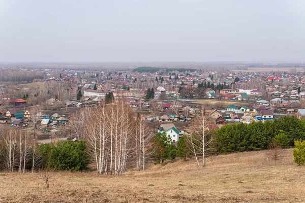 Srostki Köyü Altai Krai Turistik Bir Yer Srostki Rusya — Stok fotoğraf