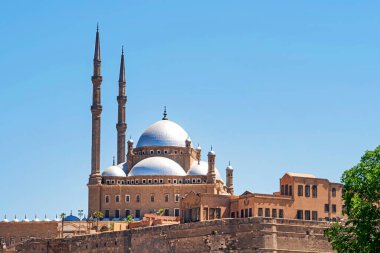 Mısır. Kahire. Selahaddin Kalesi - Muhammed Ali Camii veya Muhammed Ali Paşa, Alabaster Camii olarak da bilinir.