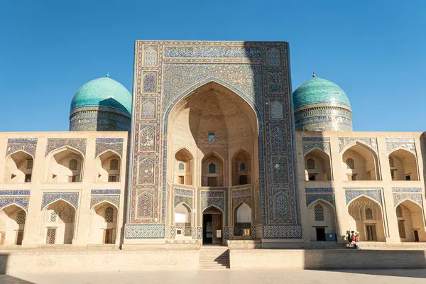 Mir Arab Miri Arab Madrasah Bukhara Uzbekistan — Stock Photo, Image