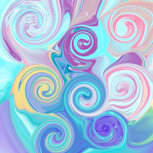Abstract colorful art background. Digital art.