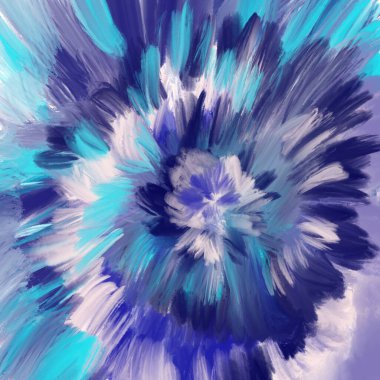   soyut, dinamik renk patlaması hareket ve enerji izlenimi yaratır..