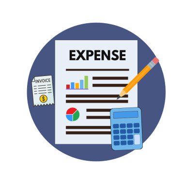 Grafikler, çizelgeler, bir kalem, bir hesap makinesi ve dolar işaretli bir 