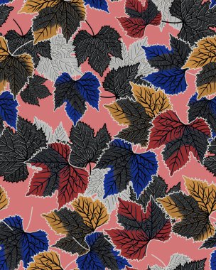 it's a unique digital Traditional Geometric Ethnic border, floral leaves baroque pattern and Mughal art elements, Abstract texture motif, and vintage Ornament artwork combination for textile printing.