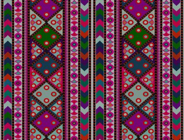 it's a unique digital Traditional Geometric Ethnic border, floral leaves baroque pattern and Mughal art elements, Abstract texture motif, and vintage Ornament artwork combination for textile printing.