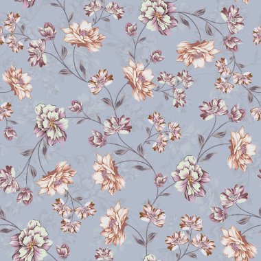 it's a unique digital Traditional Geometric Ethnic border, floral leaves baroque pattern and Mughal art elements, Abstract texture motif, and vintage Ornament artwork combination for textile printing.